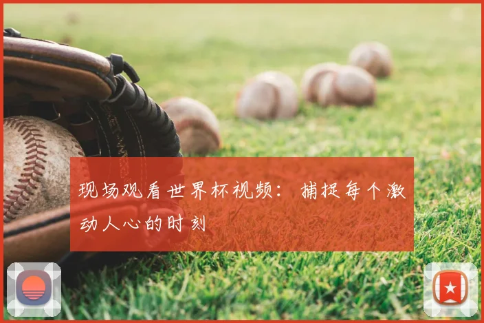 现场观看世界杯视频:捕捉每个激动人心的时刻